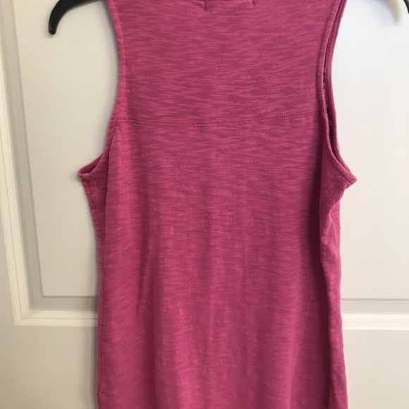 Sanctuary sleeveless embroidered magenta top - Picture 6 of 7